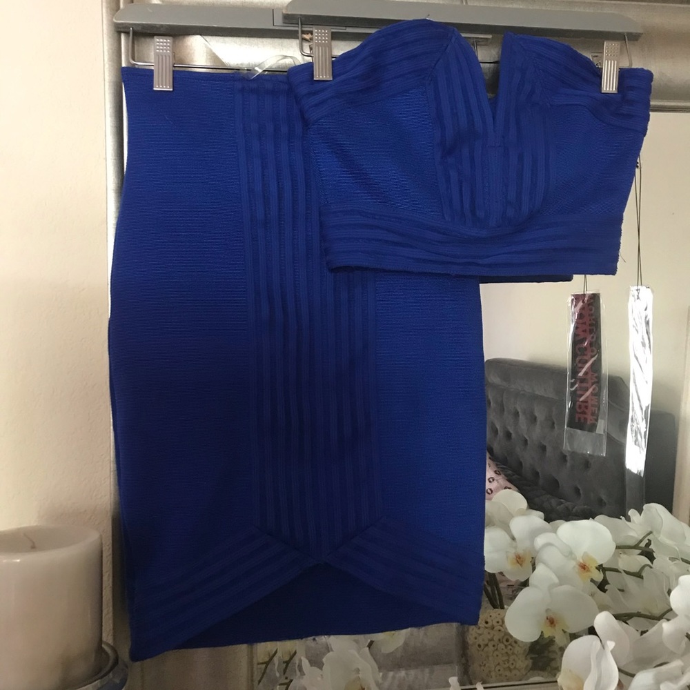 NEW WOW COUTURE two piece bandage set